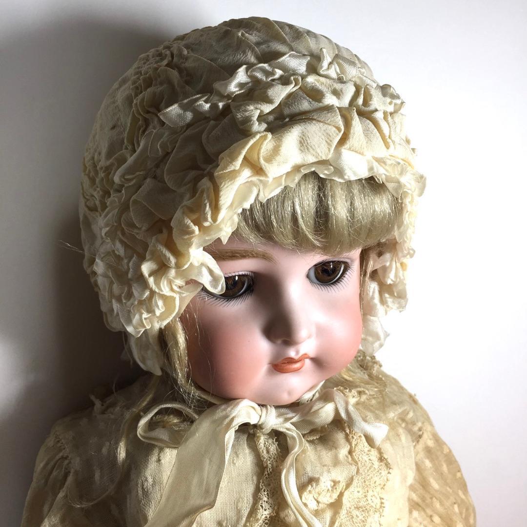 ○大型アンティークドール S&H SIMON&HALBIG K＊R 62 ビスク - メルカリ