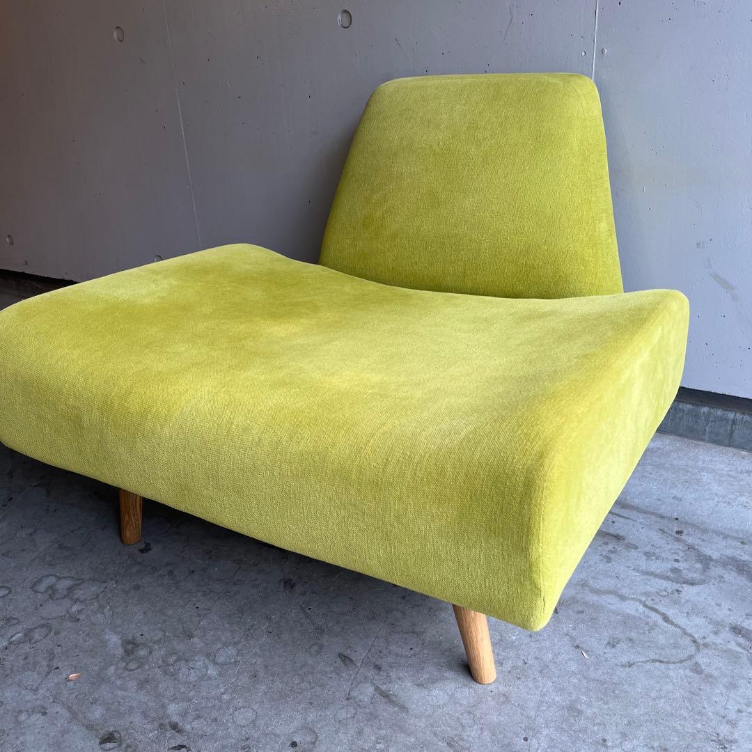 美品★ＩＤＥＥ　ＡＯ　ＳＯＦＡ　（１）　ＧＲＥＥＮ　イデー