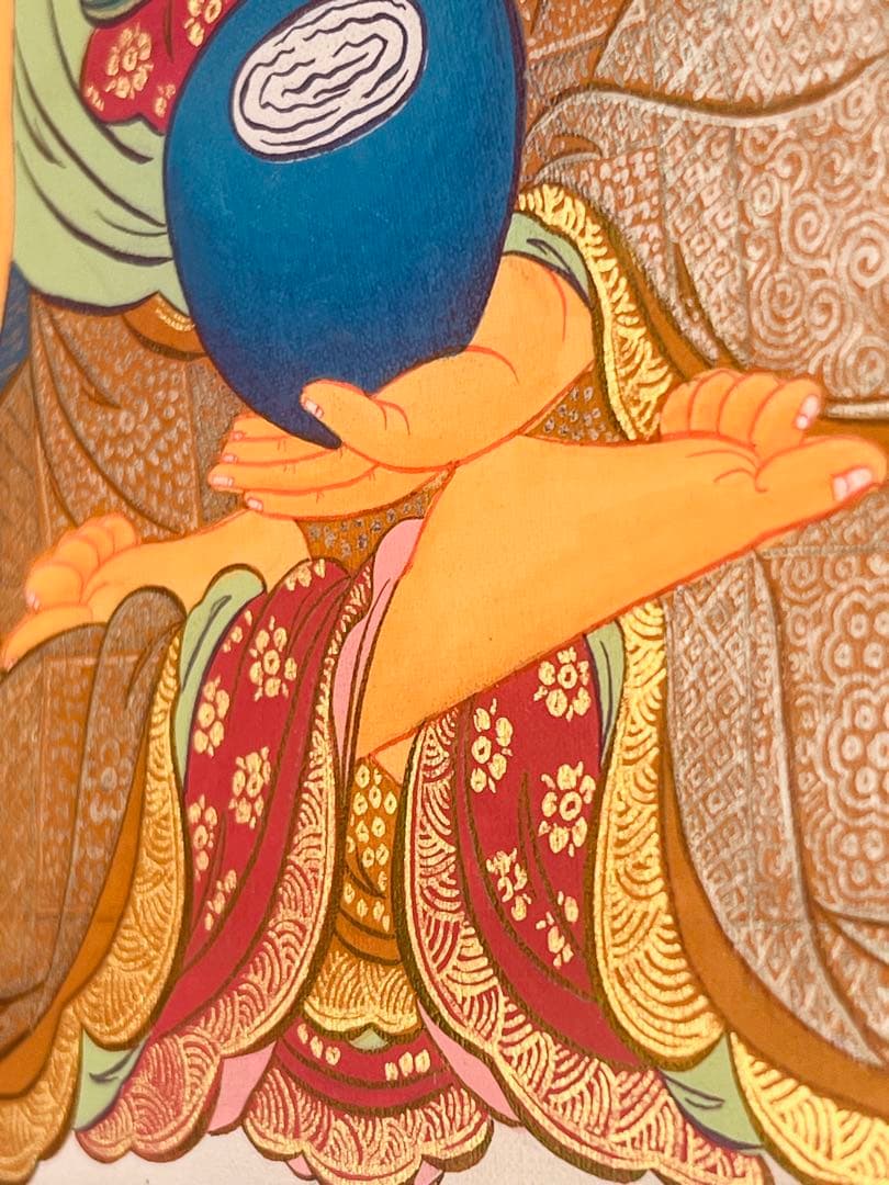 釈迦如来の仏画 GAUTAMA BUDDHA ブッダの美術品アート