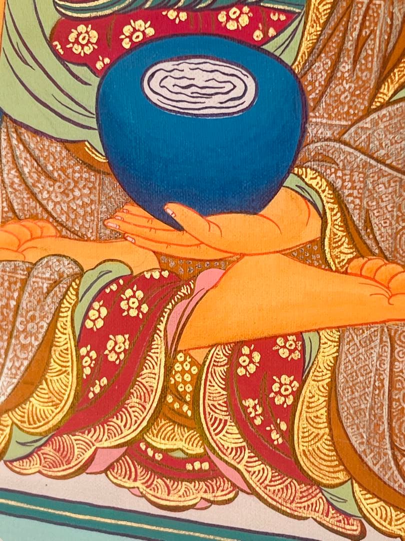 釈迦如来の仏画 GAUTAMA BUDDHA ブッダの美術品アート