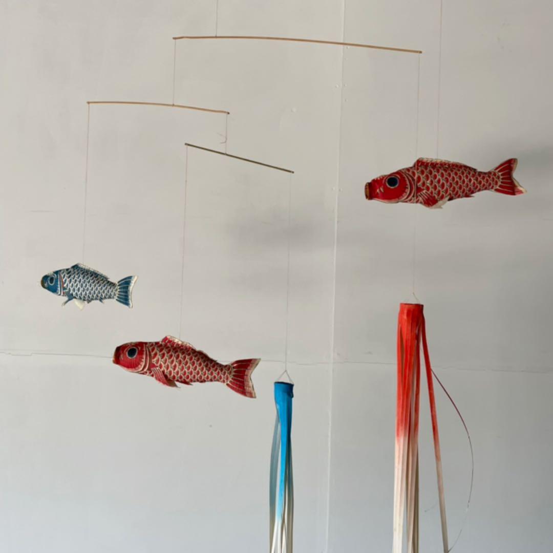 江戸モビール　鯉のぼり　こどもの日  端午の節句　インテリア雑貨