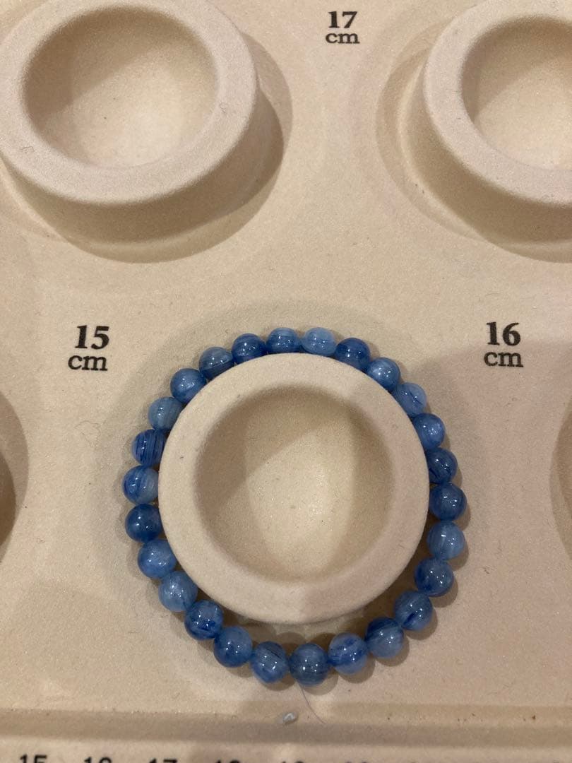 透明カイヤナイト7ミリ内径15.5