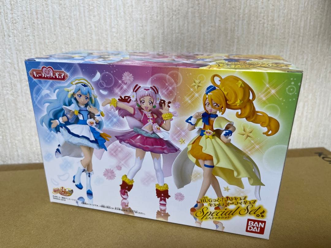 HUGっと！プリキュア キューティーフィギュア Special Set 3種