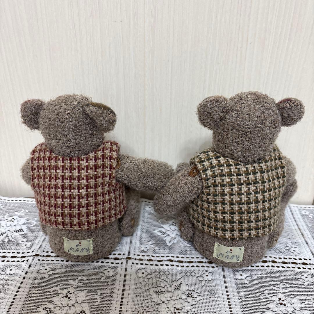 マニー　くまのぬいぐるみ小物入れ