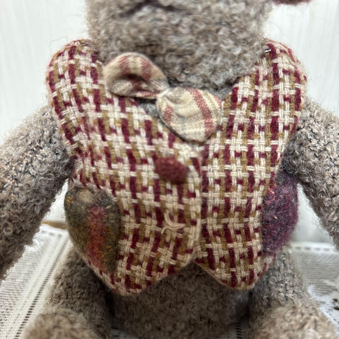 マニー　くまのぬいぐるみ小物入れ