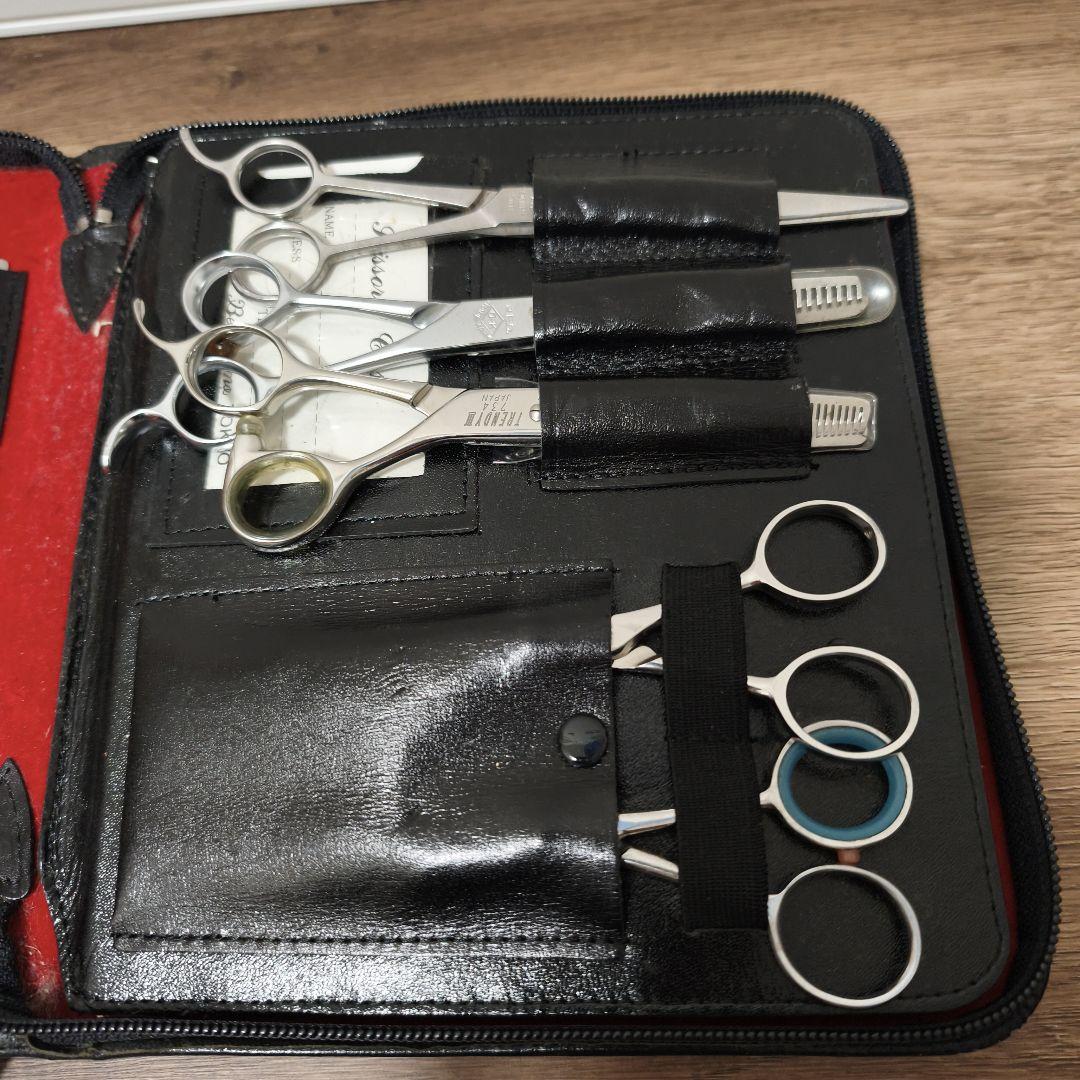 プロ用シザーセット（ケース付き）
