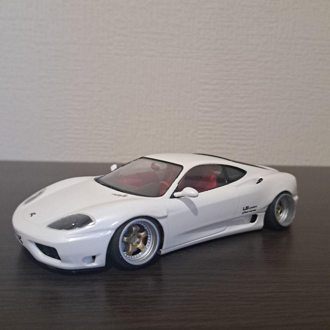 タミヤフェラーリF360カスタムプラモデルgarage★One