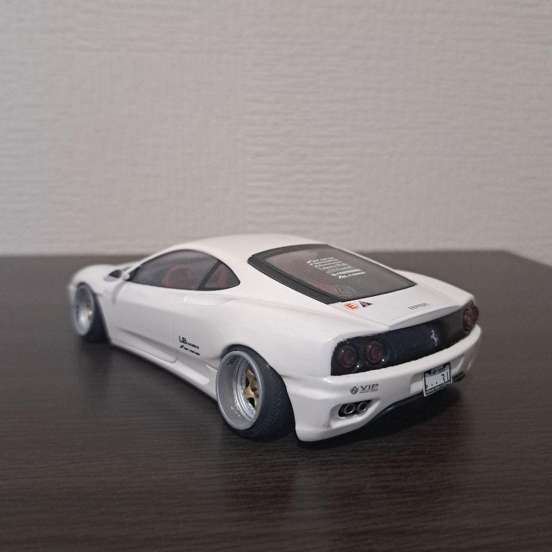 タミヤフェラーリF360カスタムプラモデルgarage★One