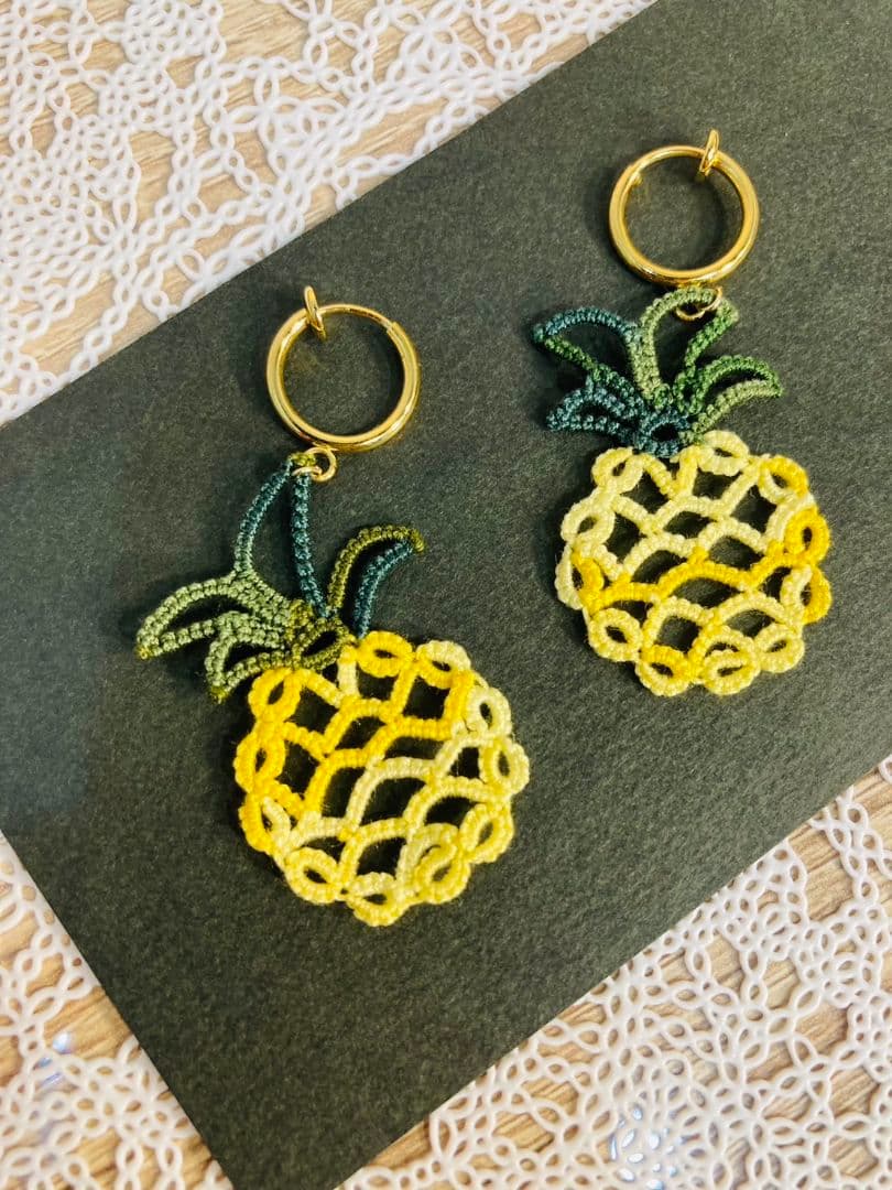 パイナップルのハワイアンアクセサリー