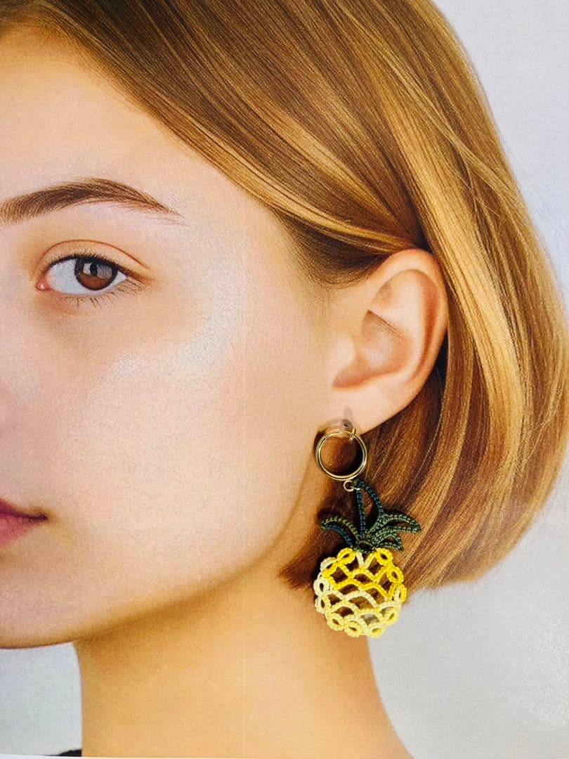 パイナップルのハワイアンアクセサリー