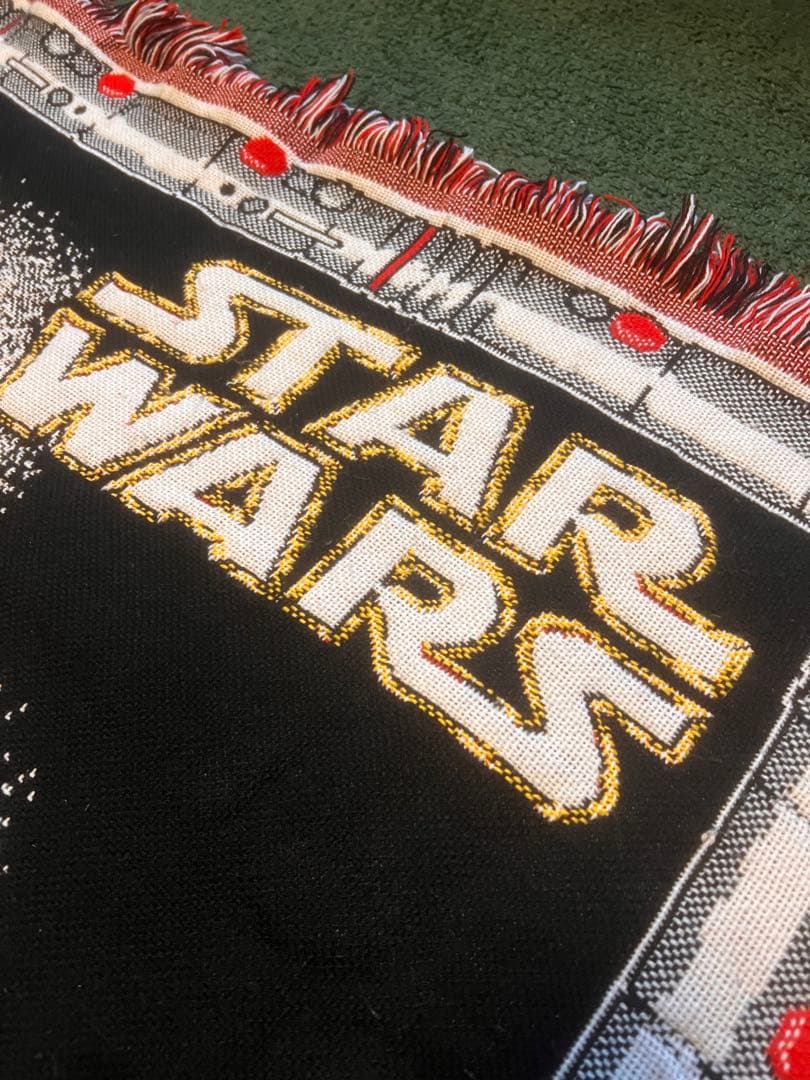 STAR WARS ダースモール ヴィンテージ ブランケット USA製 Star Wars