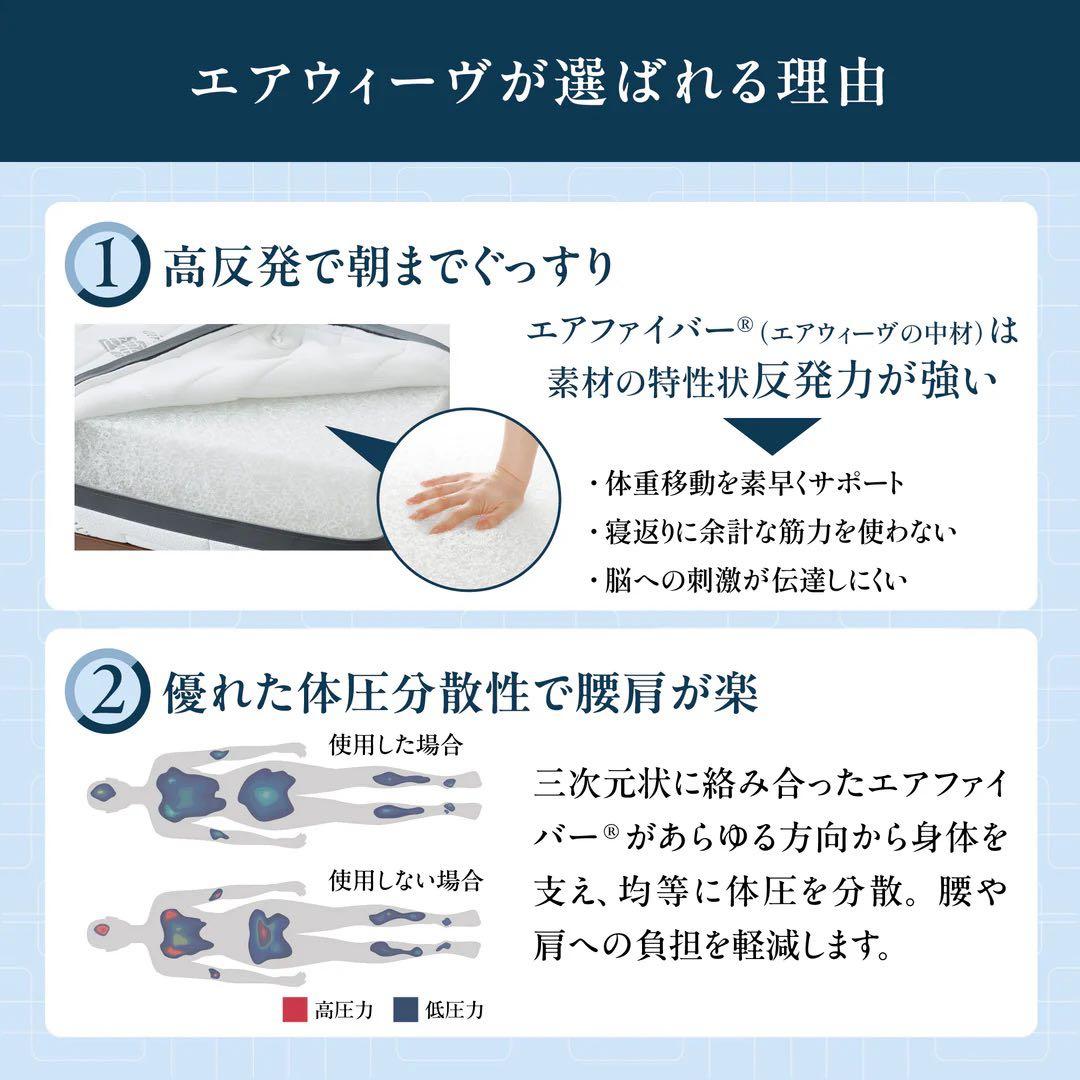 エアウィーヴマットレス シングル スマート01