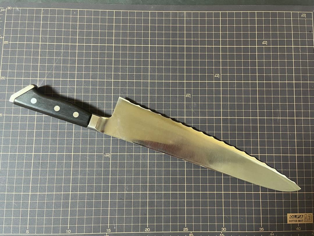 グレステン 牛刀包丁 Ｇタイプ 刃渡り27cm パン切り 肉切り 未使用 包丁