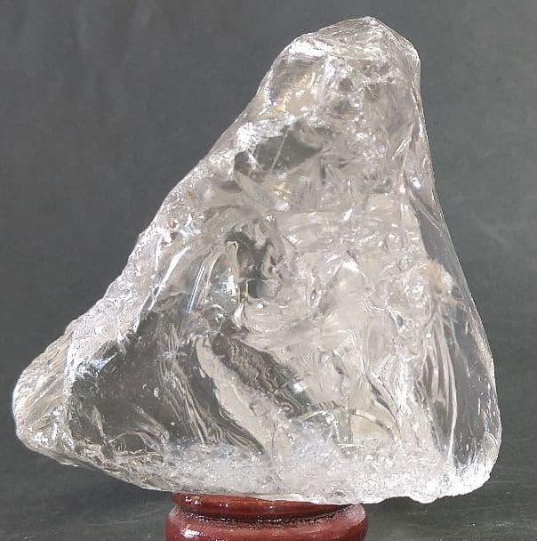 最終値下げ 銑-⑰【高透明 かっこみ水晶 】レインボー 90✖️74✖️64㍉