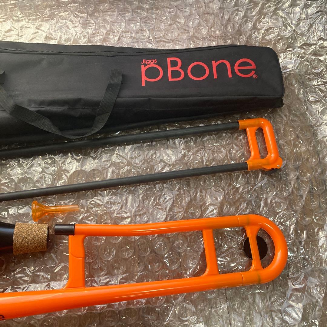 プラスチック トロンボーン pBONE bremner sshhmute 付