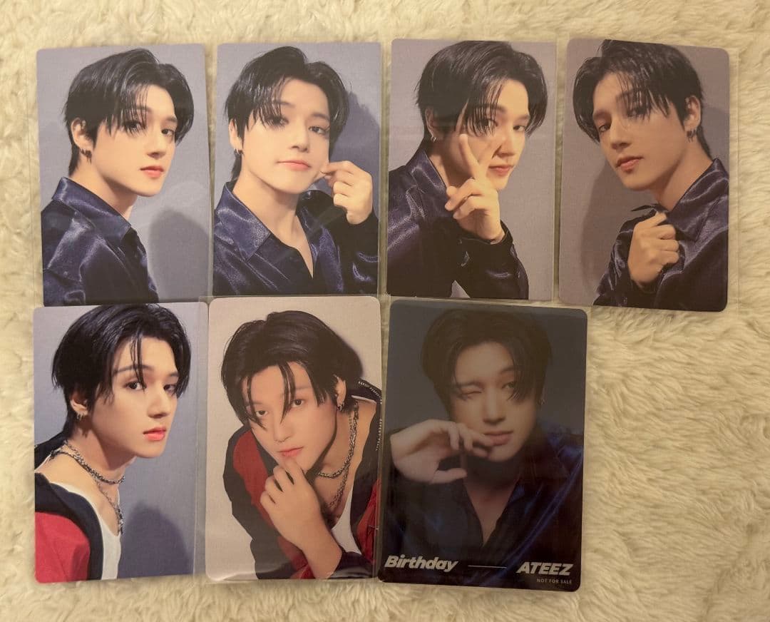 ATEEZ ウヨン BIRTHDAY トレカまとめ売りセット - メルカリ