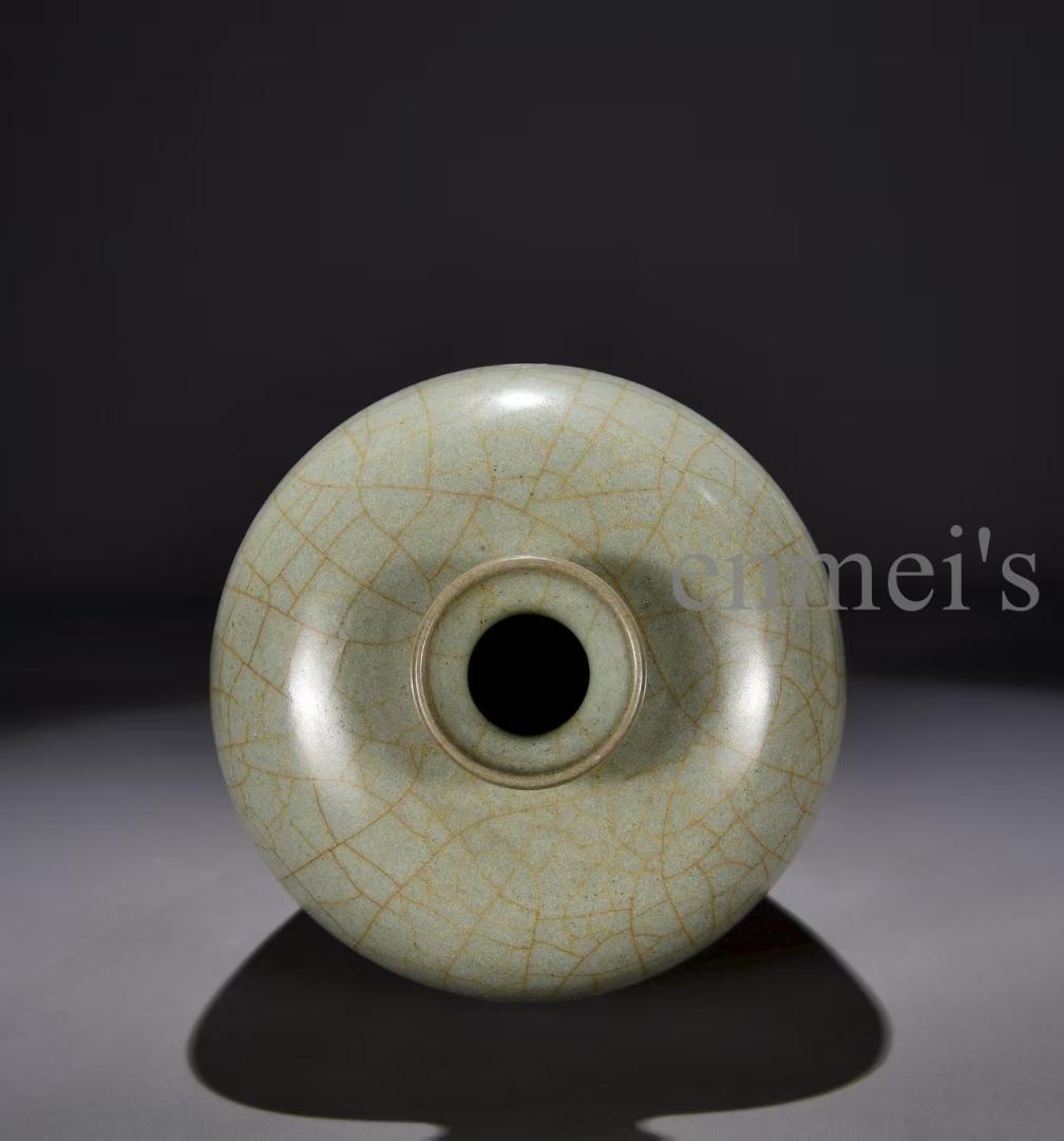 中国古美術 宋・官窯製 梅瓶 壺 花瓶 古陶磁 茶道具 唐物