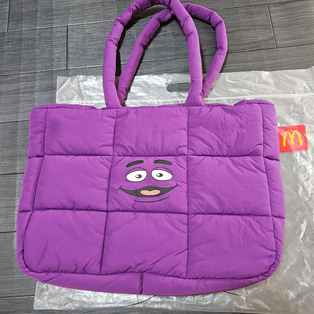 韓国限定 マクドナルド グリマス キルティングバッグ マック 公式