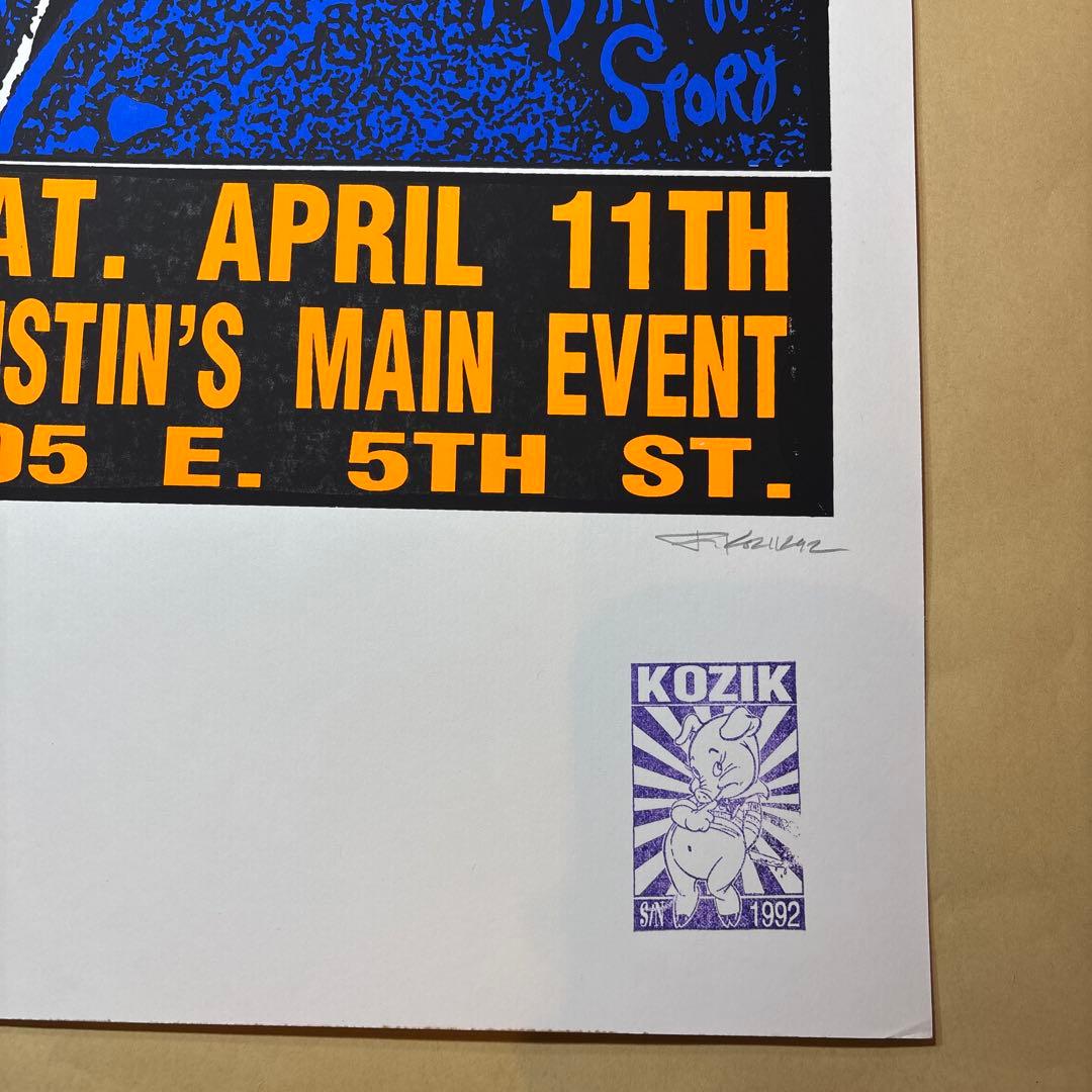 KOZIK CRUST ST 37 シルクスクリーンポスター - メルカリ