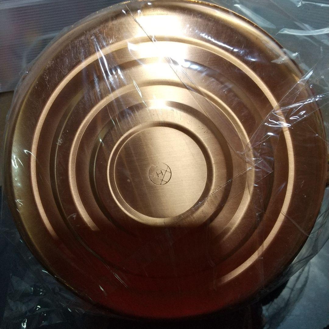 銅製やかん 木製ハンドル