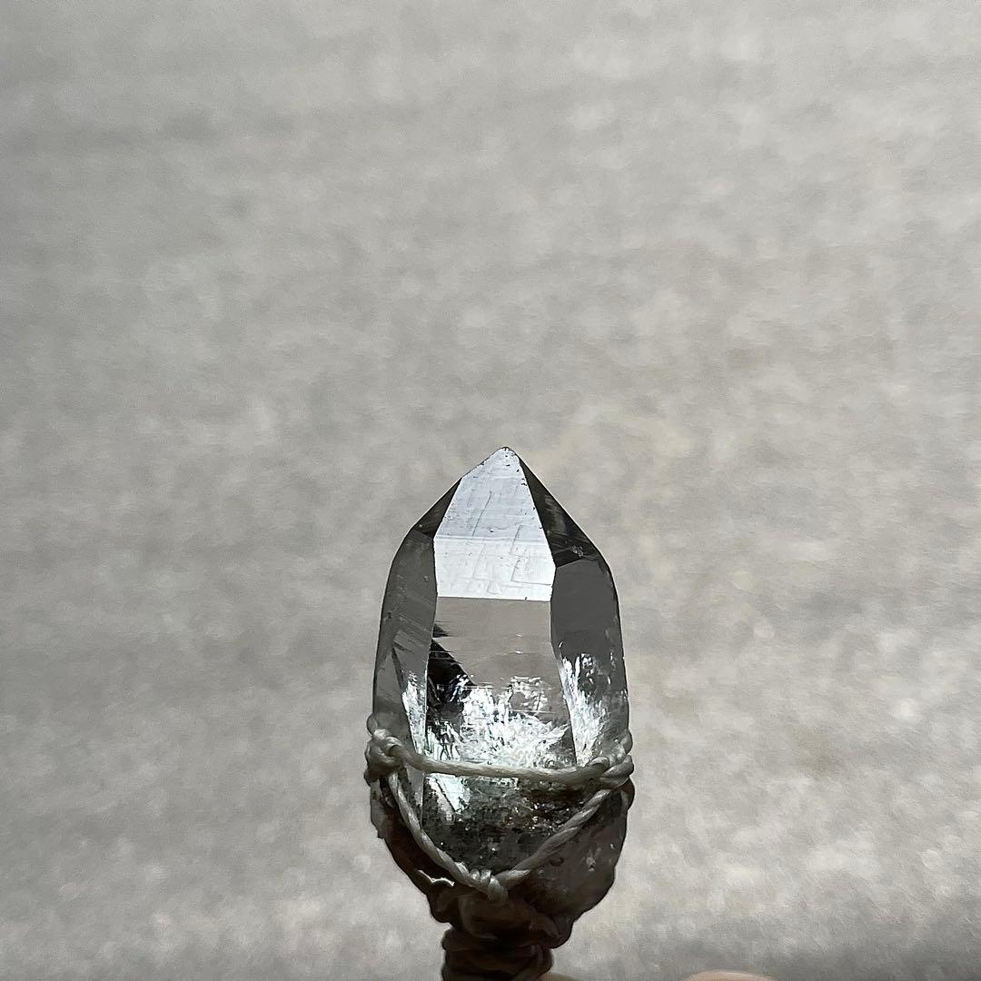 ヒマラヤ水晶 ガネッシュヒマール ＊ マクラメペンダント ネックレス 37