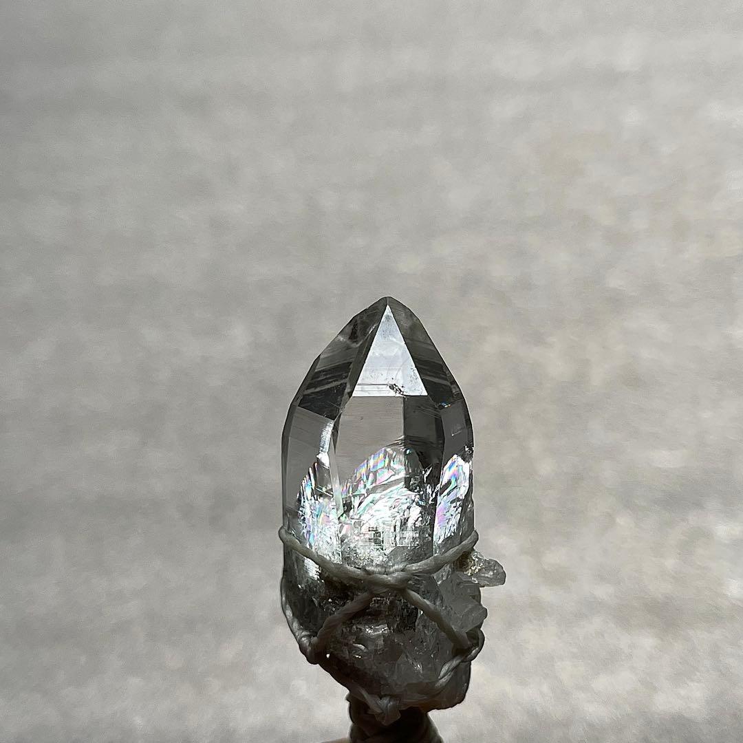 ヒマラヤ水晶 ガネッシュヒマール ＊ マクラメペンダント ネックレス 37