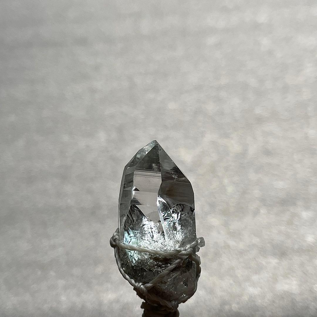 ヒマラヤ水晶 ガネッシュヒマール ＊ マクラメペンダント ネックレス 37