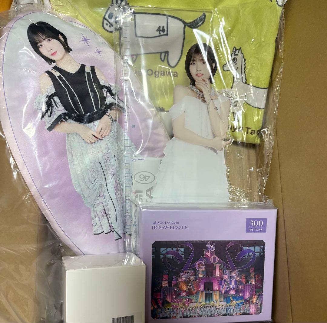 k*。様 中西アルノ 未開封 乃木坂46 福袋 クッション アクリル定規スタンド