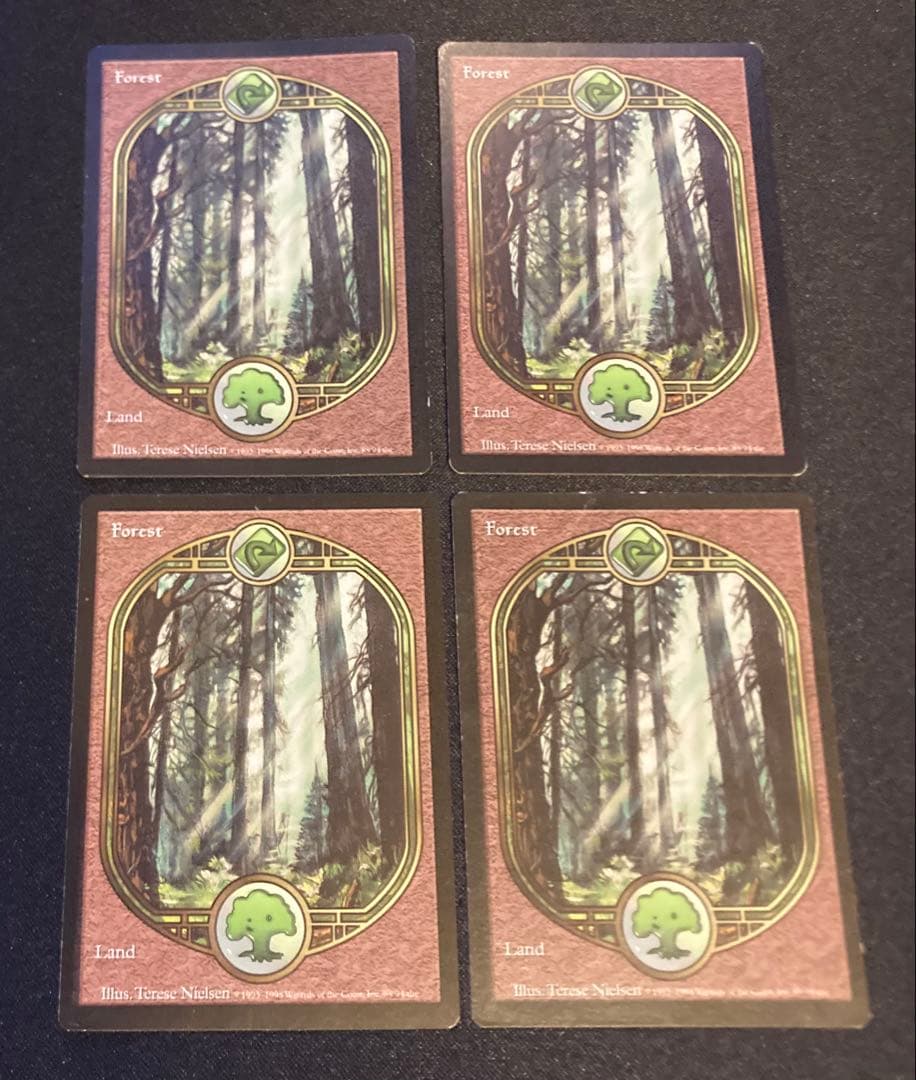 MTG 英語版　アングルード　島　平地　沼　森　山　基本土地20枚セット