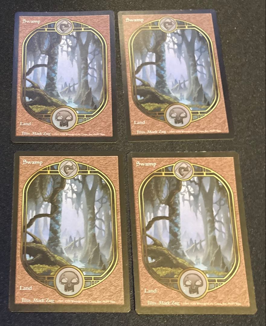 MTG 英語版　アングルード　島　平地　沼　森　山　基本土地20枚セット