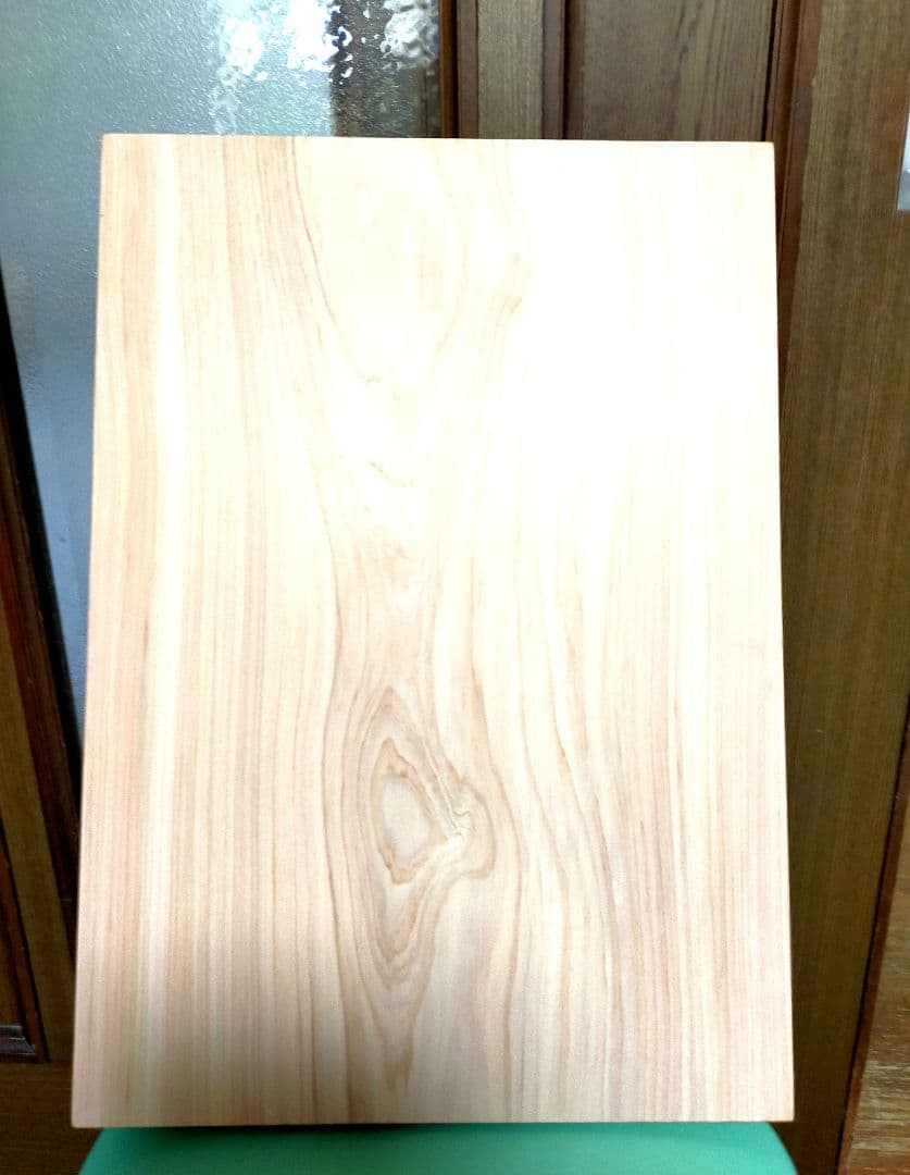 【国産ヒノキ材のまな板orお刺身台】極厚　ヒノキ材❗️　最高級品❗️　家宝‼️