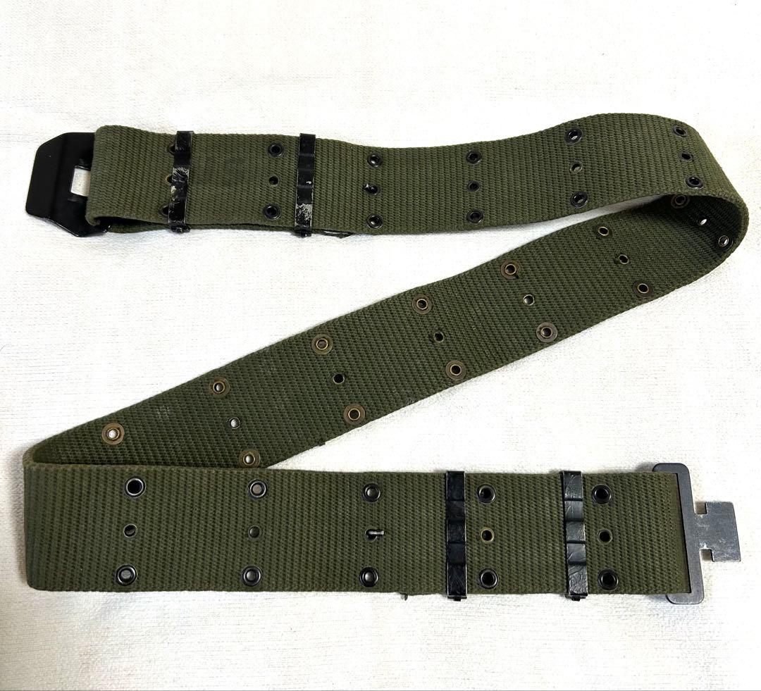 米軍ベトナム戦争/M56ピストルベルト/デイビスバックル/Lサイズ/実物