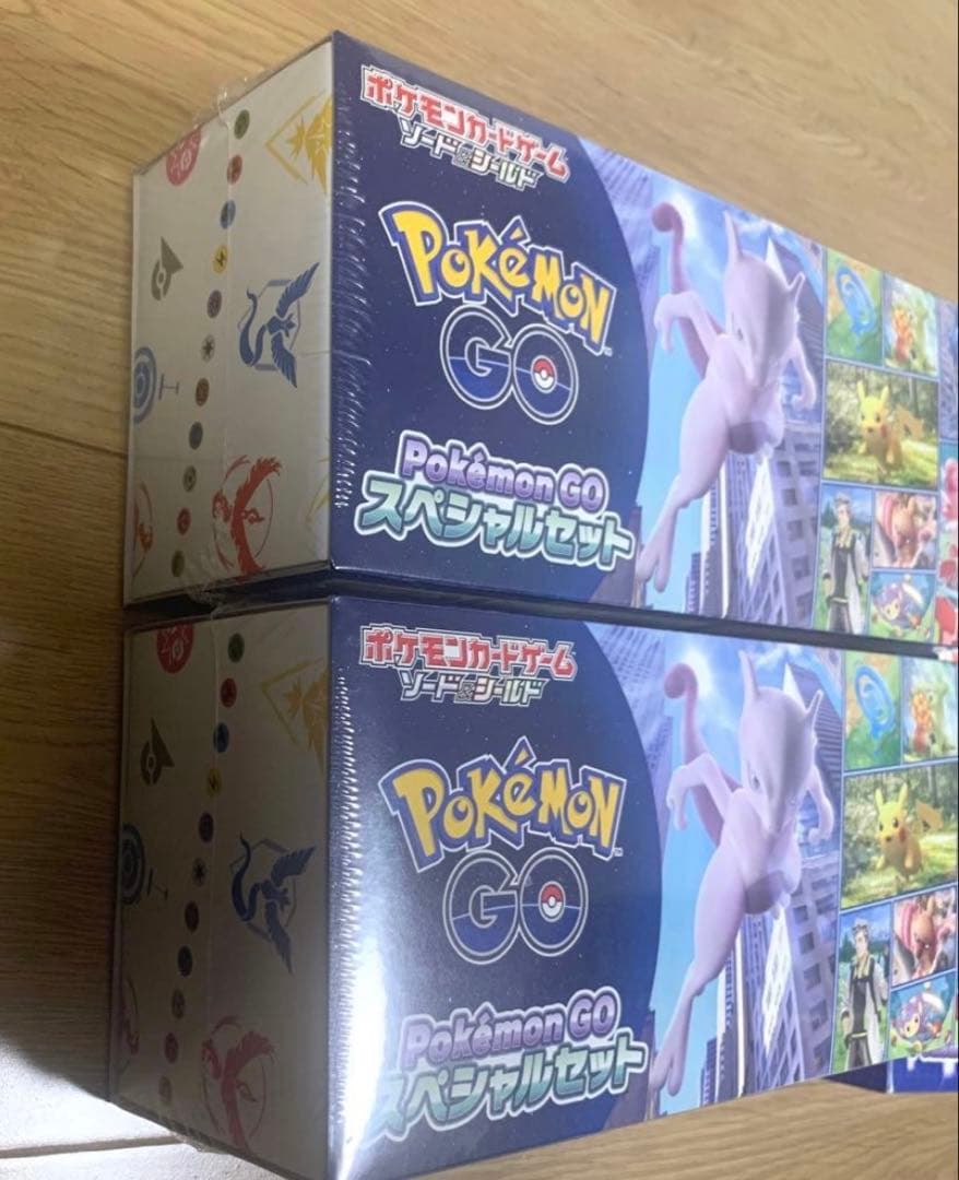 ポケモンgo スペシャルセットシュリンク付き2BOXセット