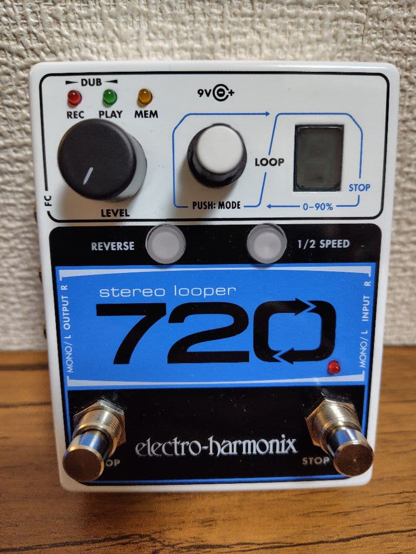 【室内使用のみ】エレハモ 720 ルーパー electro -harmonix