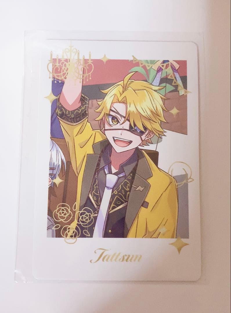 カラフルピーチ ぷぴぱ チェキ風トレカ たっつん - メルカリ