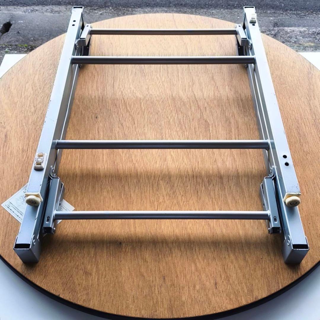 円形 ミーティングテーブル 折りたたみ会議机 サイズ約900×900×700mm