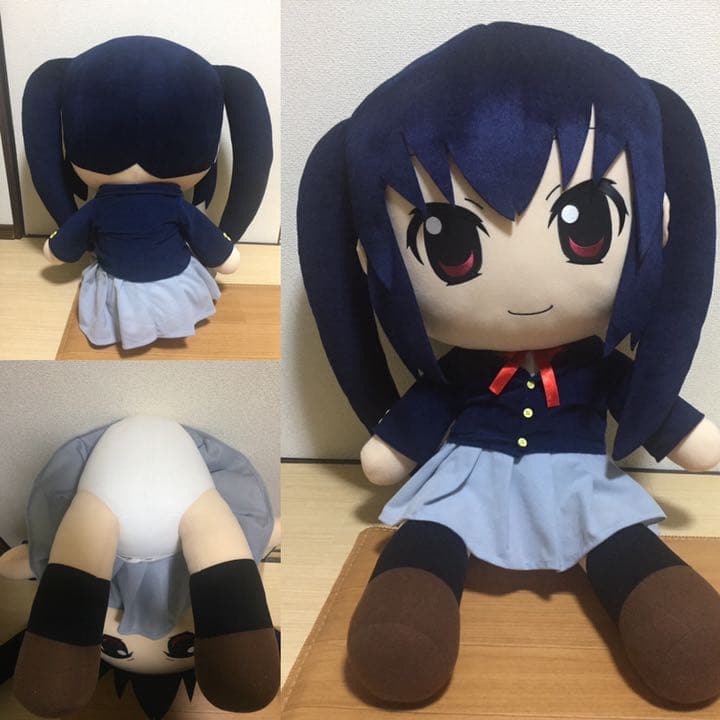 大幅値下げ！ けいおん！ 超特大びっくりびっぐぬいぐるみ 5体フル