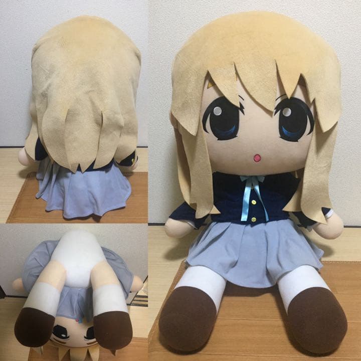大幅値下げ！ けいおん！ 超特大びっくりびっぐぬいぐるみ 5体フル