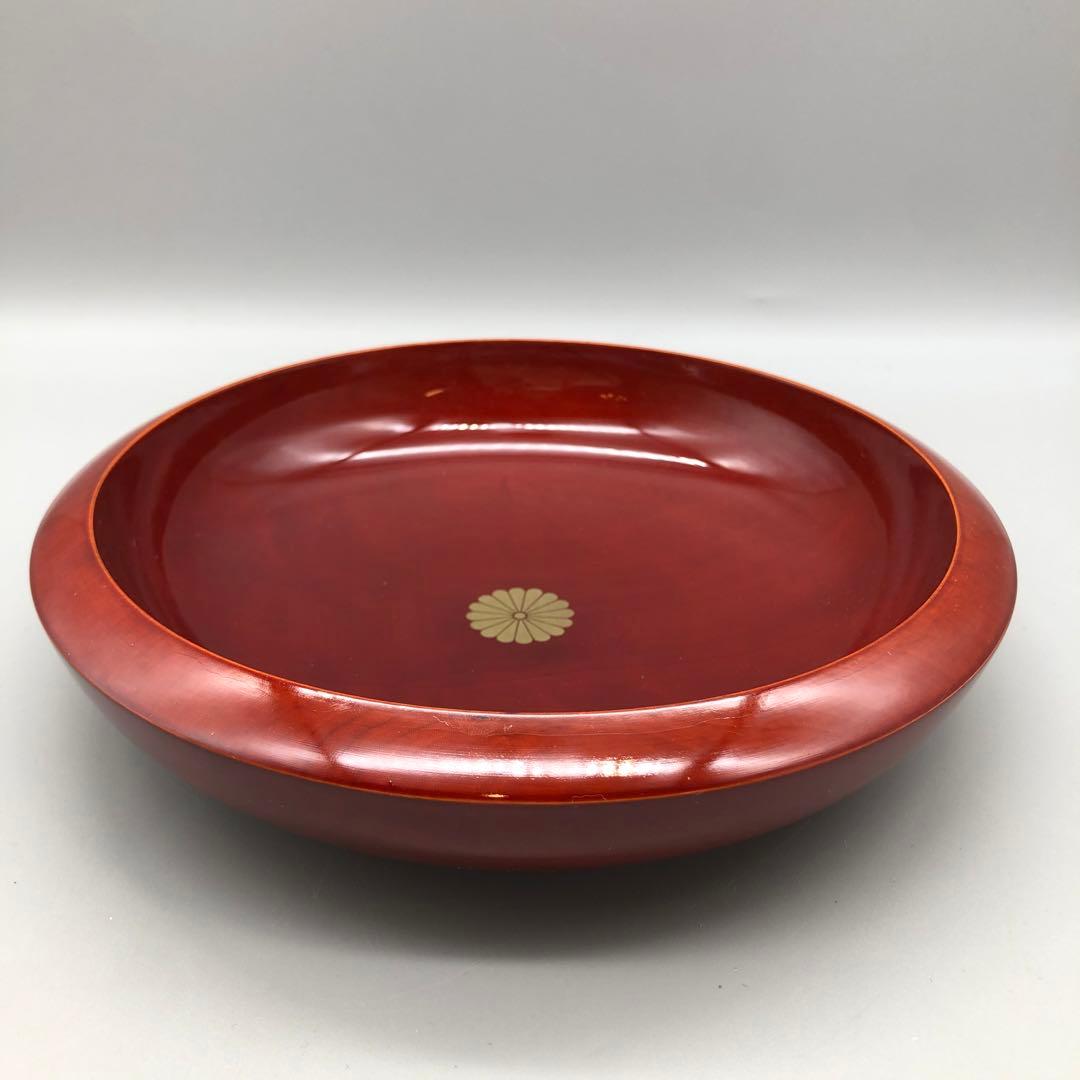 新品未使用箱入り宮内庁御用達山田平安堂飛騨春慶塗ボウル21cm高級伝統工芸漆器