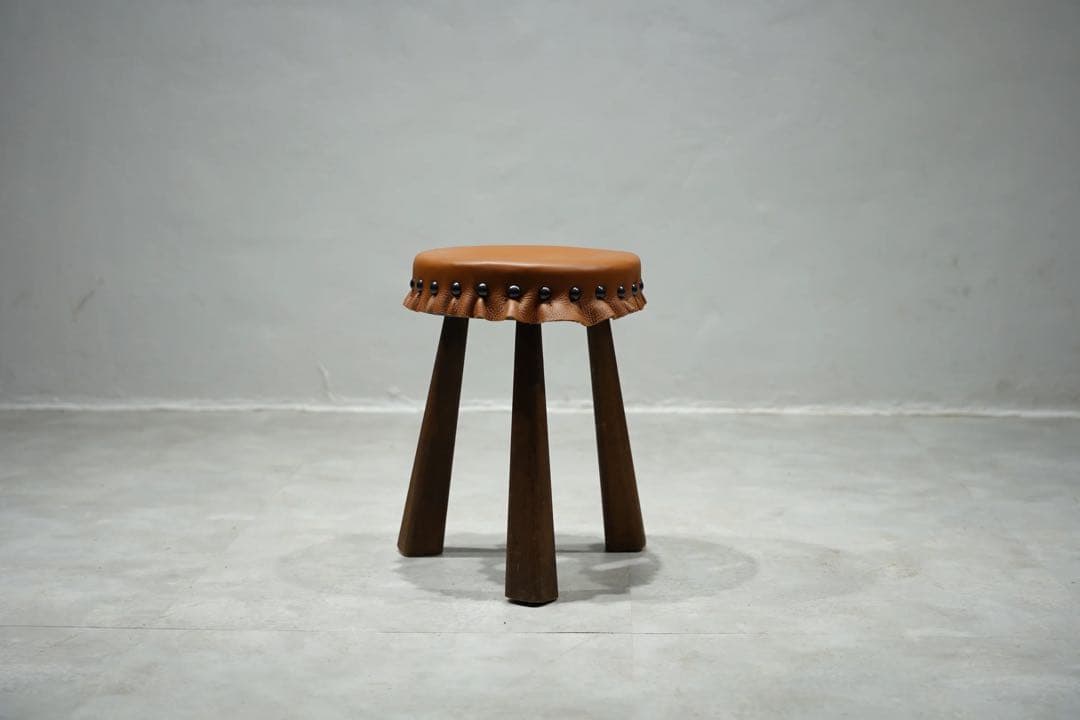 ファーマーズチェア　Spain vintage スツール　アンティーク