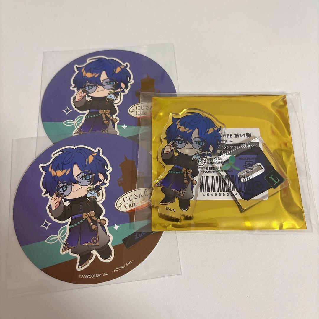 にじさんじ レオス スイーツパラダイス アクリルスタンド コースター