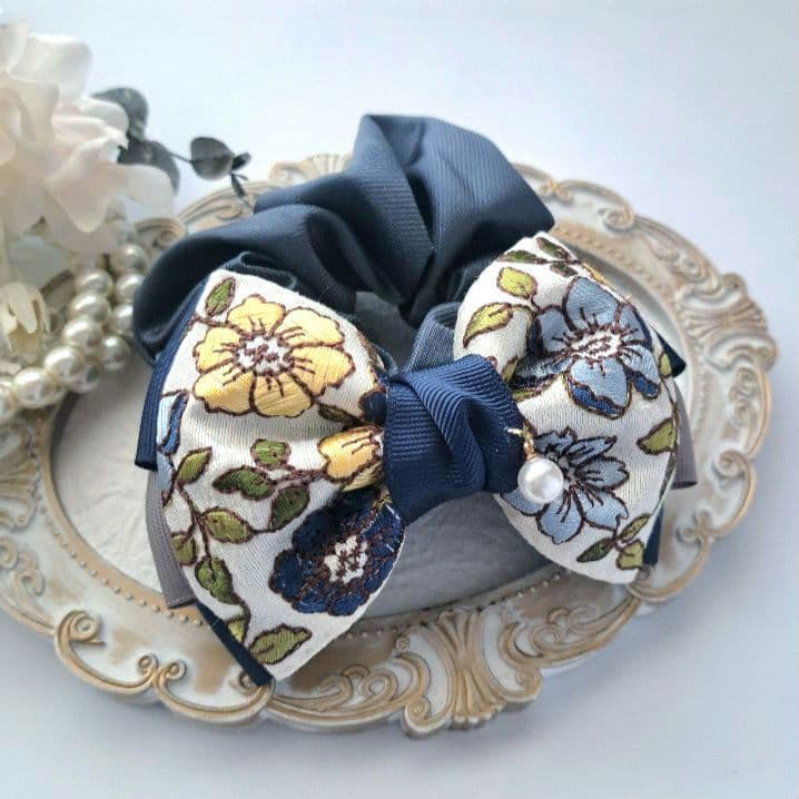 まいちん様⭐3339⭐❣️大人可愛い華やかアクセ❣️オリジナル✴インド刺繍