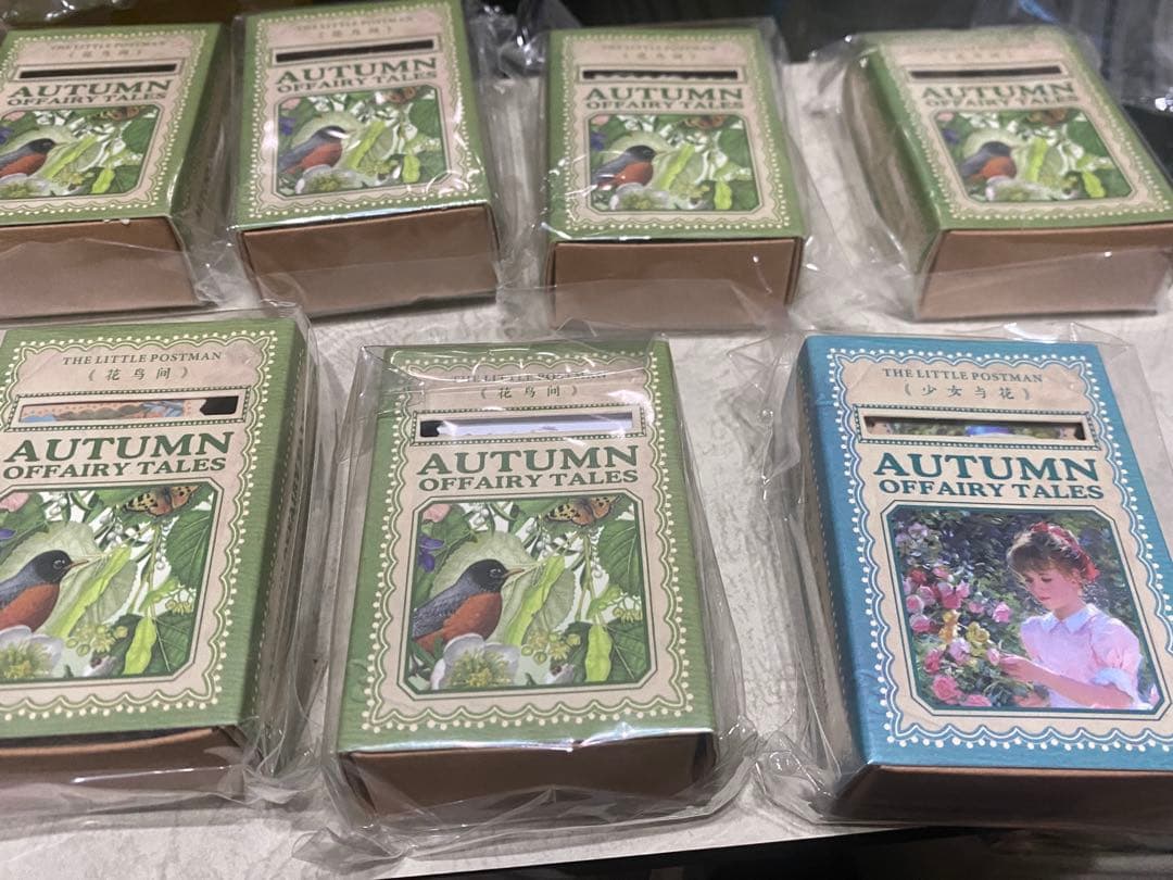 新品未使用コラージュ素材紙モノ大量お裾分けステッカー まとめ売り