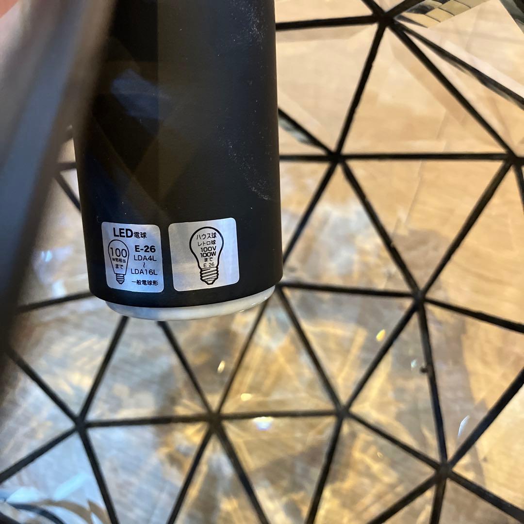 美品　tramonto トラモント　シーリングライト　吊り下 クリスタル　e26