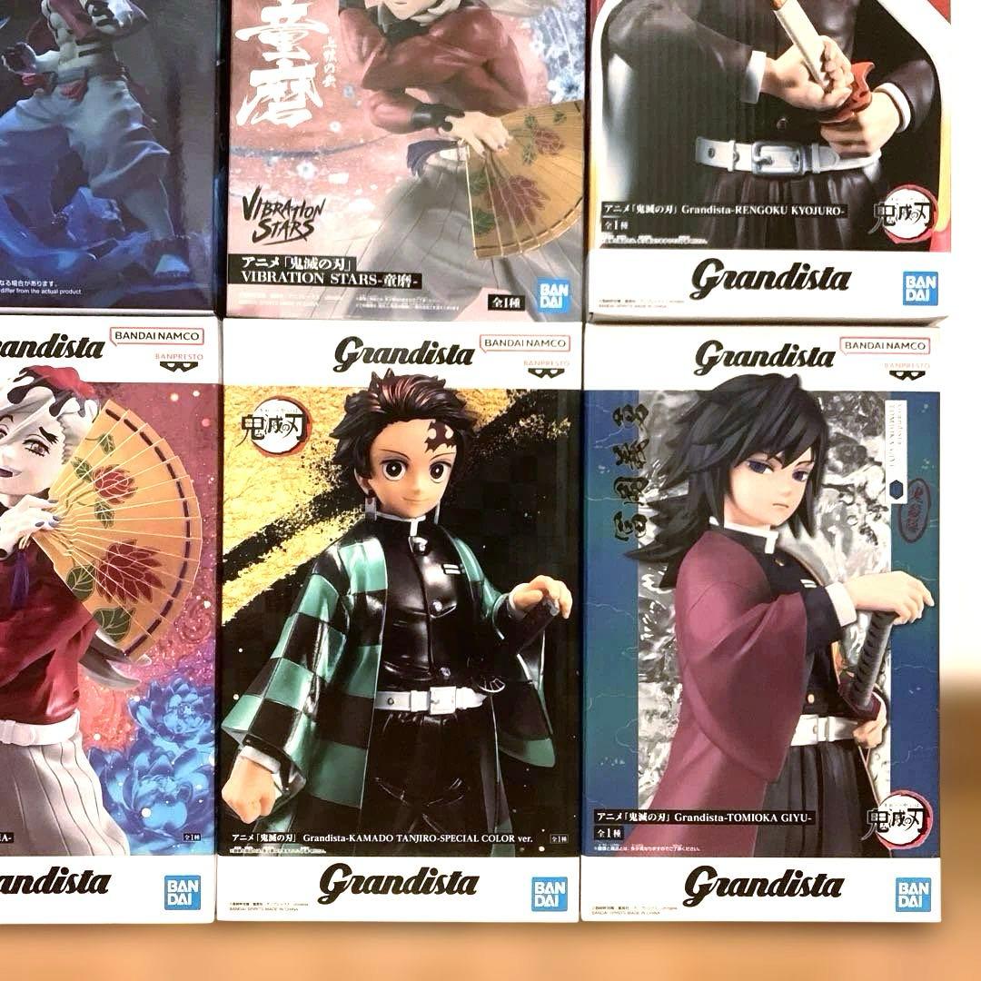 鬼滅の刃 竈門炭治郎 煉獄杏寿郎 冨岡義勇 童磨 猗窩座 フィギュア 8