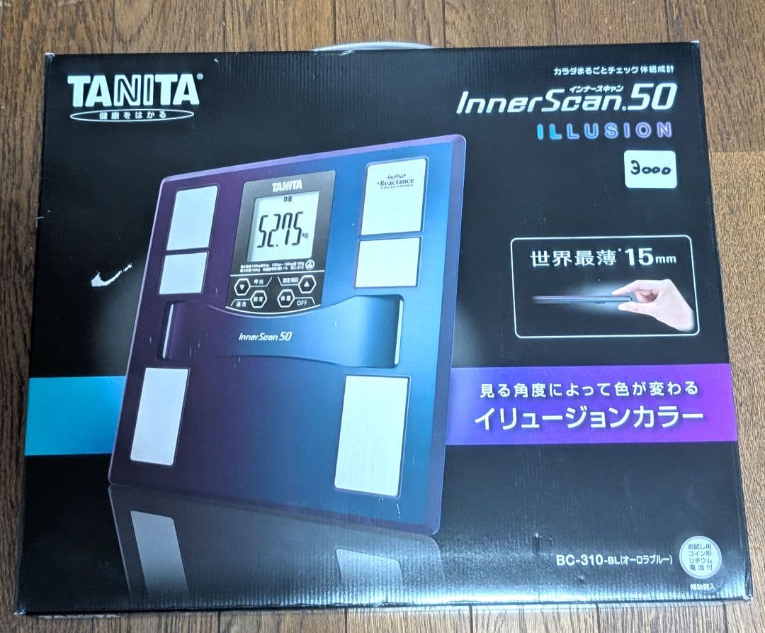 【新品未使用】タニタ デジタル体組成計 BC-310 BL 2025年製