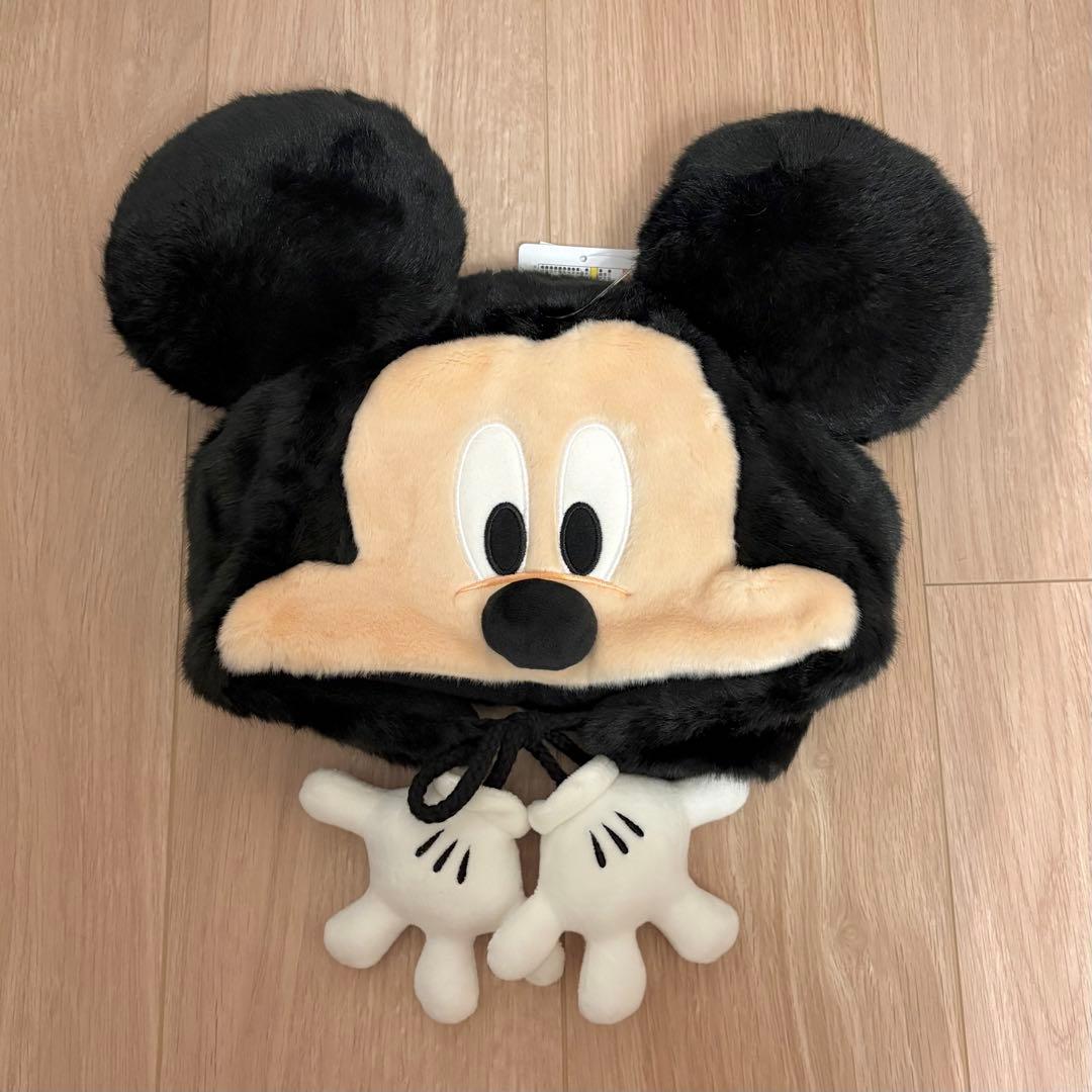ディズニー ミッキー ミニー ファンキャップ 新品 未使用 タグ付
