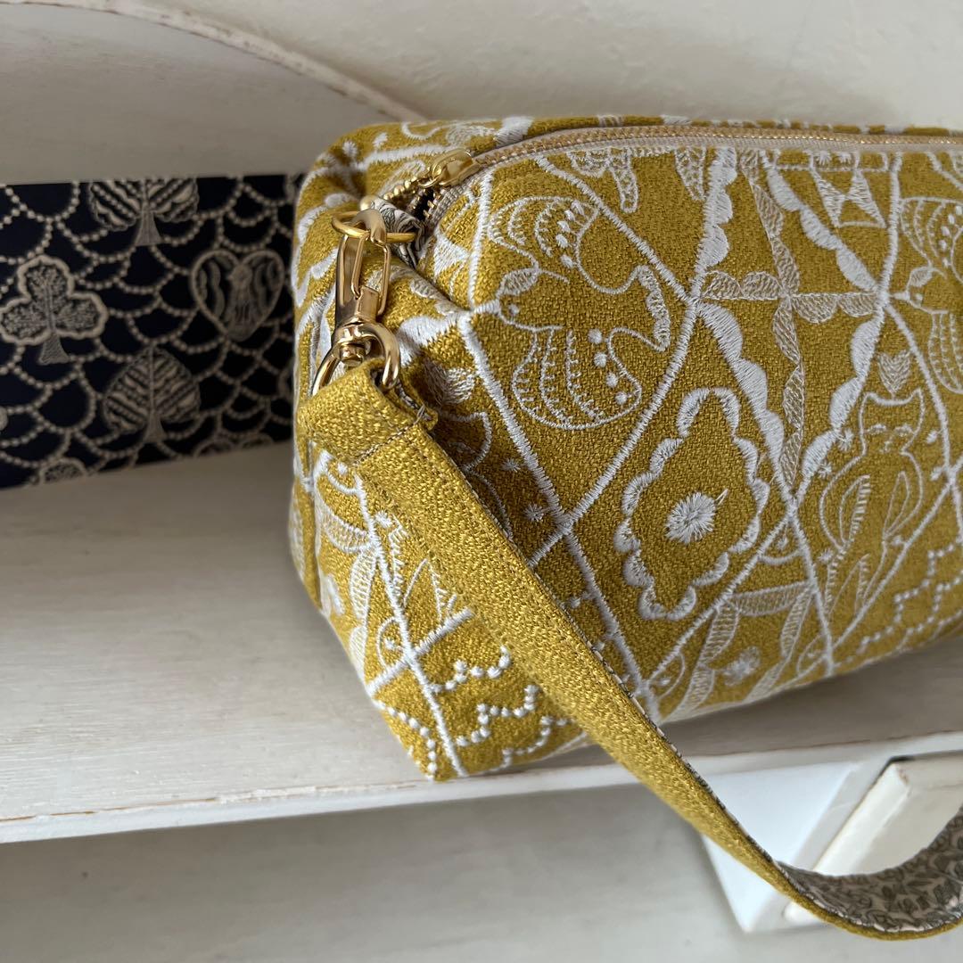 ♡handmade♡ミナペルホネン　　　ぽってり持てるバッグ