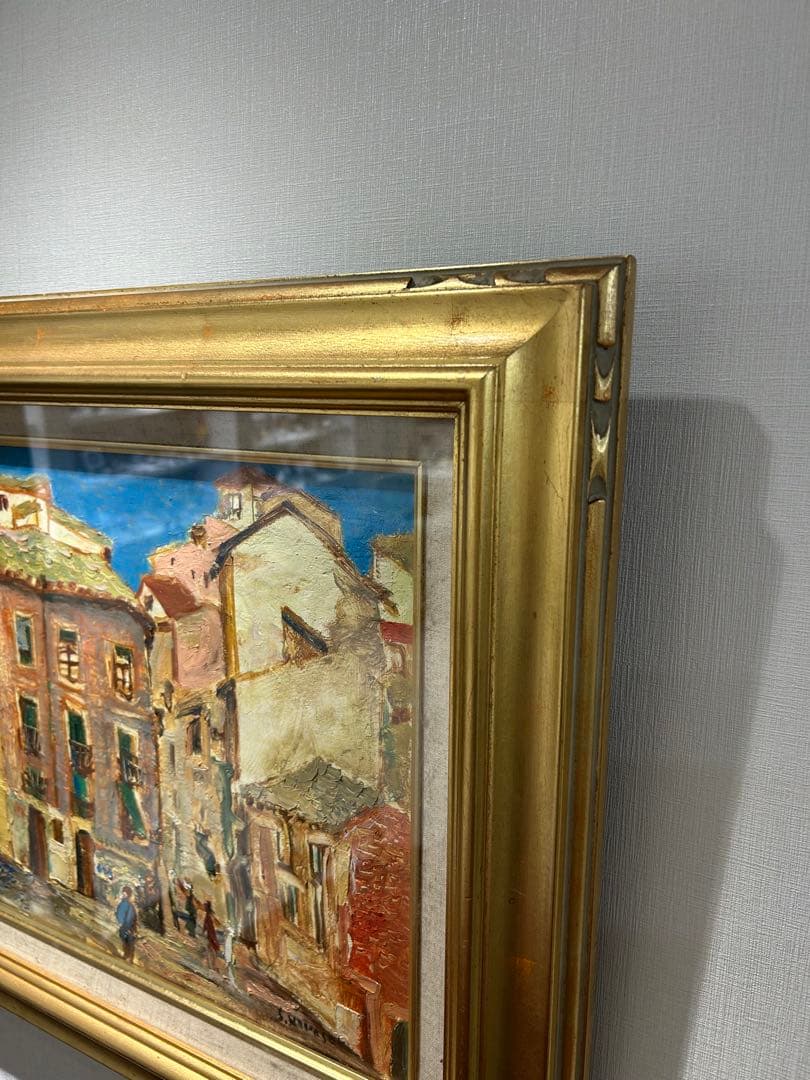 油彩画 楢崎重視 [トレドの風景] サイズ6号 - メルカリ