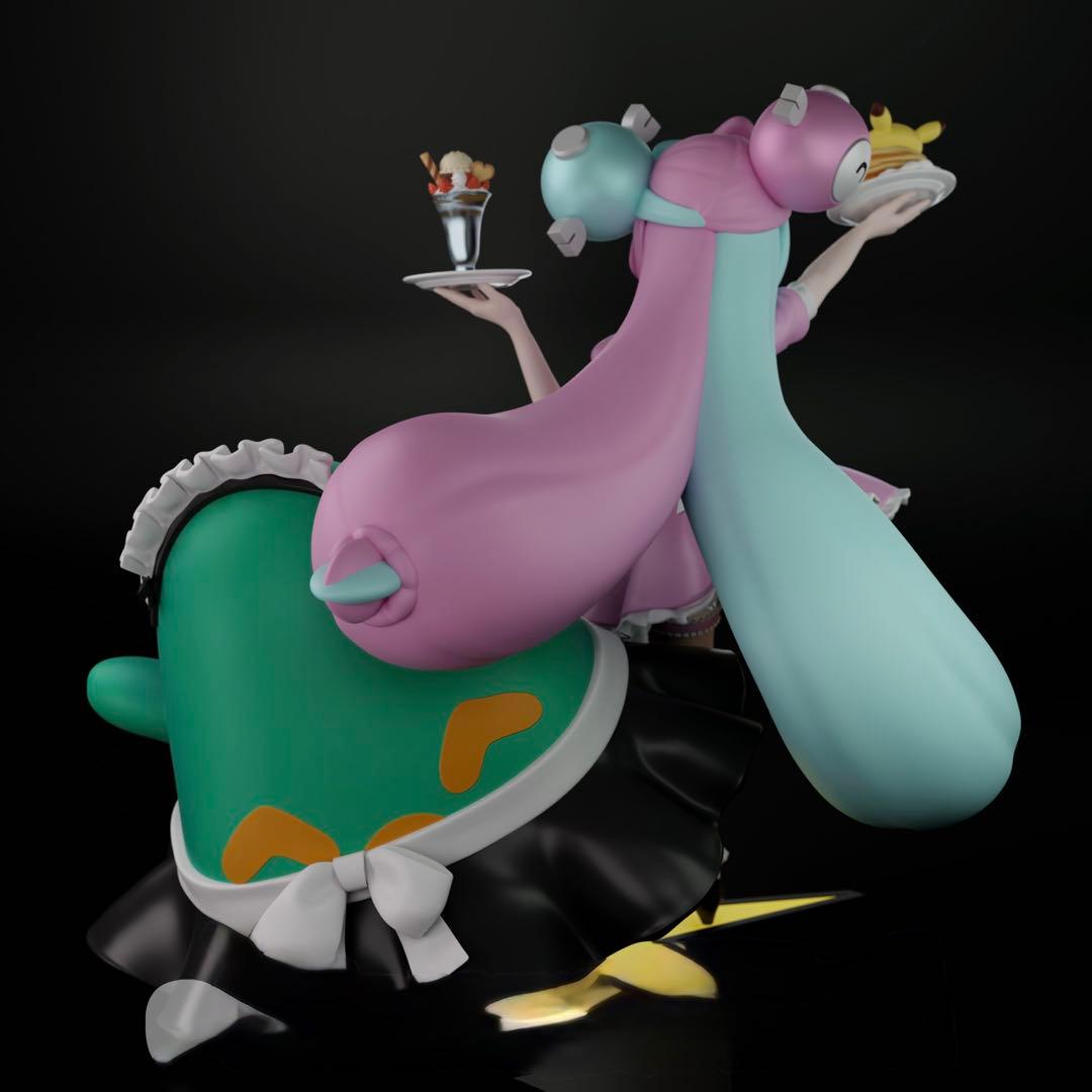 ナンジャモ　ポケモン　ハラバリー　ガレージキット　未塗装未組立　1/7 美少女